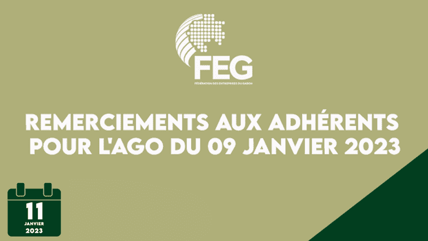 Remerciements aux Adhérents pour l'AGO du 09 janvier 2023