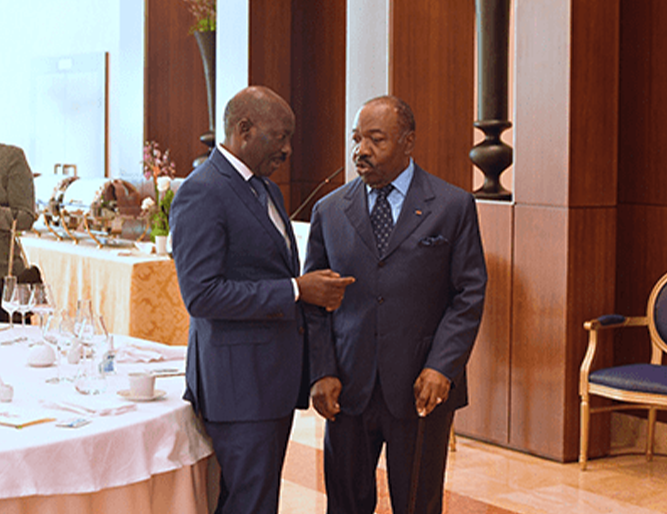 La rencontre entre la FEG et le Chef de l’État Gabonais