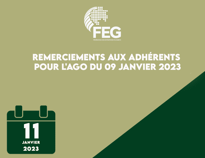 Remerciements aux Adhérents pour l'AGO du 09 janvier 2023