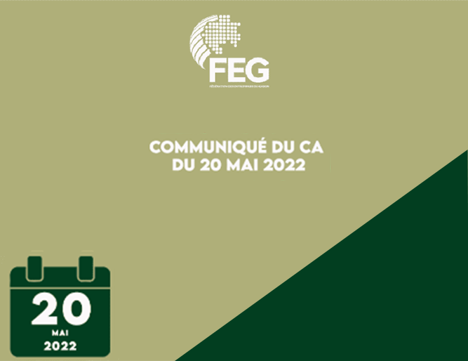 Communiqué du CA du 20 mai 2022