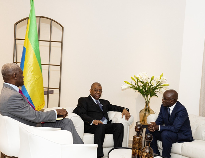 Rencontre entre La Fédération des Entreprises du Gabon et le Vice Premier ministre 