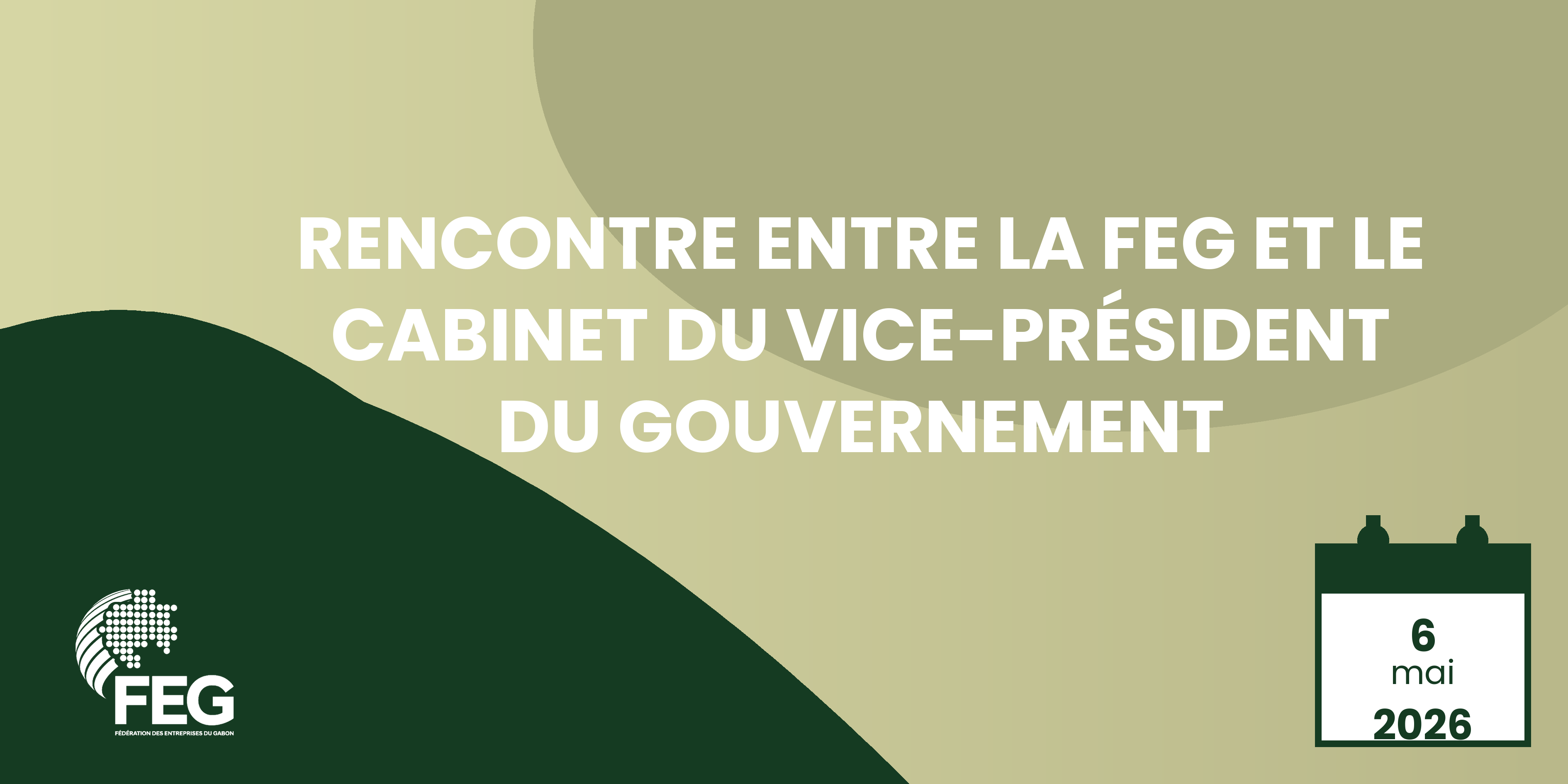 Rencontre entre la FEG et le Cabinet du Vice- Président du Gouvernement