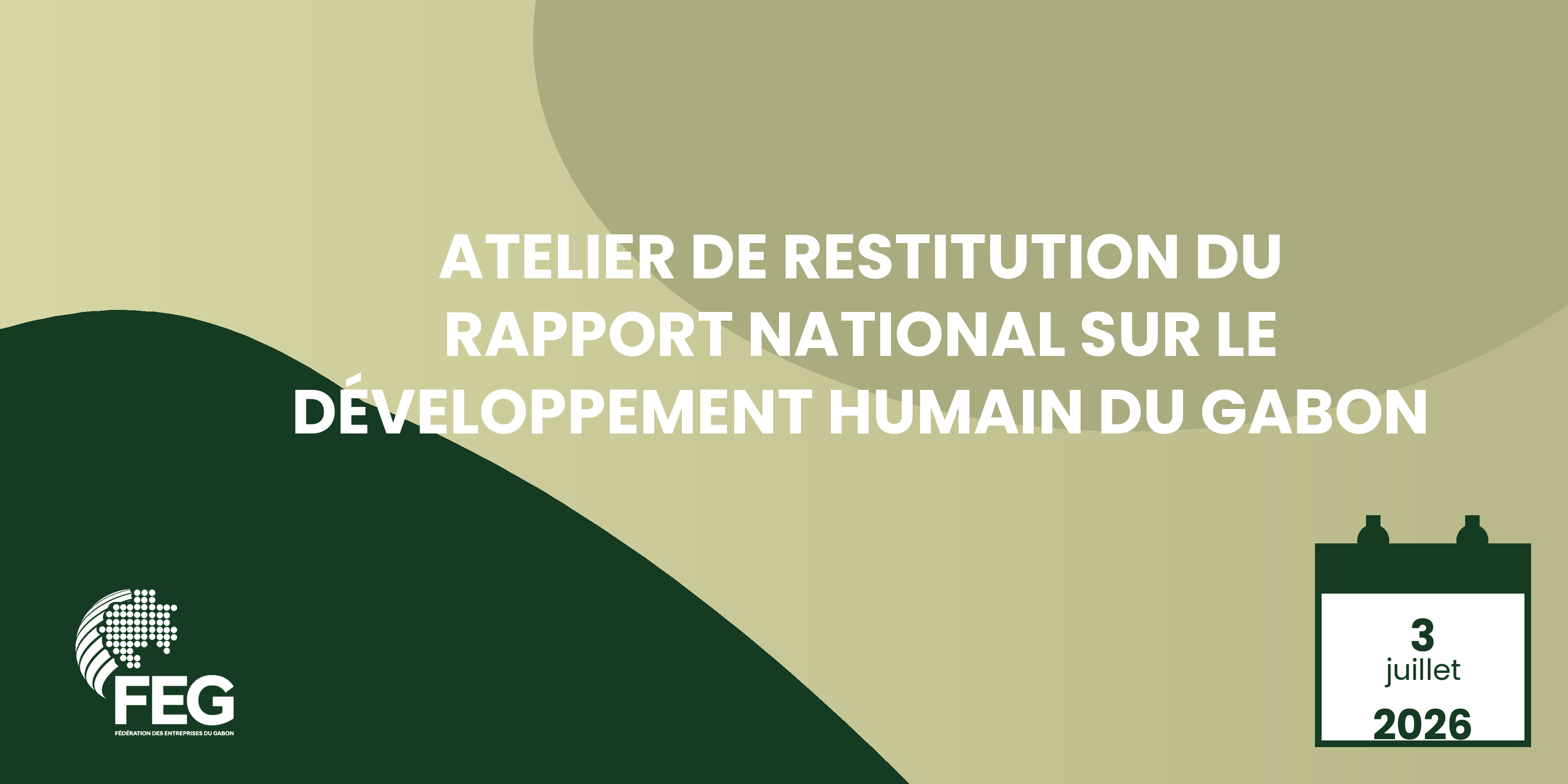Atelier de restitution du Rapport National sur le Développement humain du Gabon